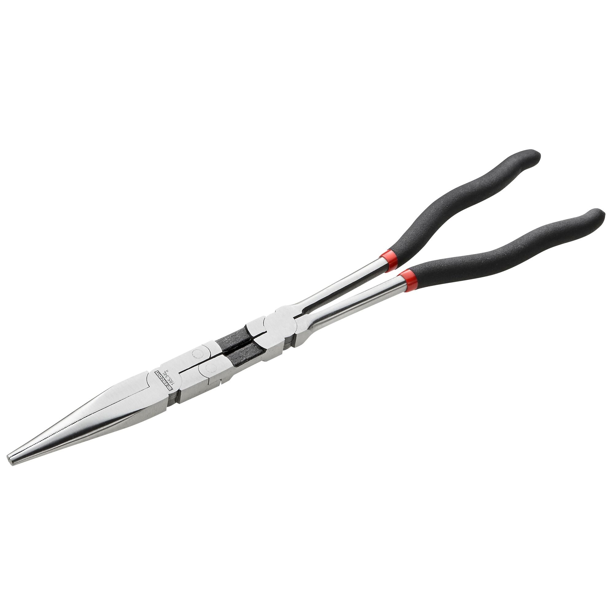 Double hinged deals needle nose pliers