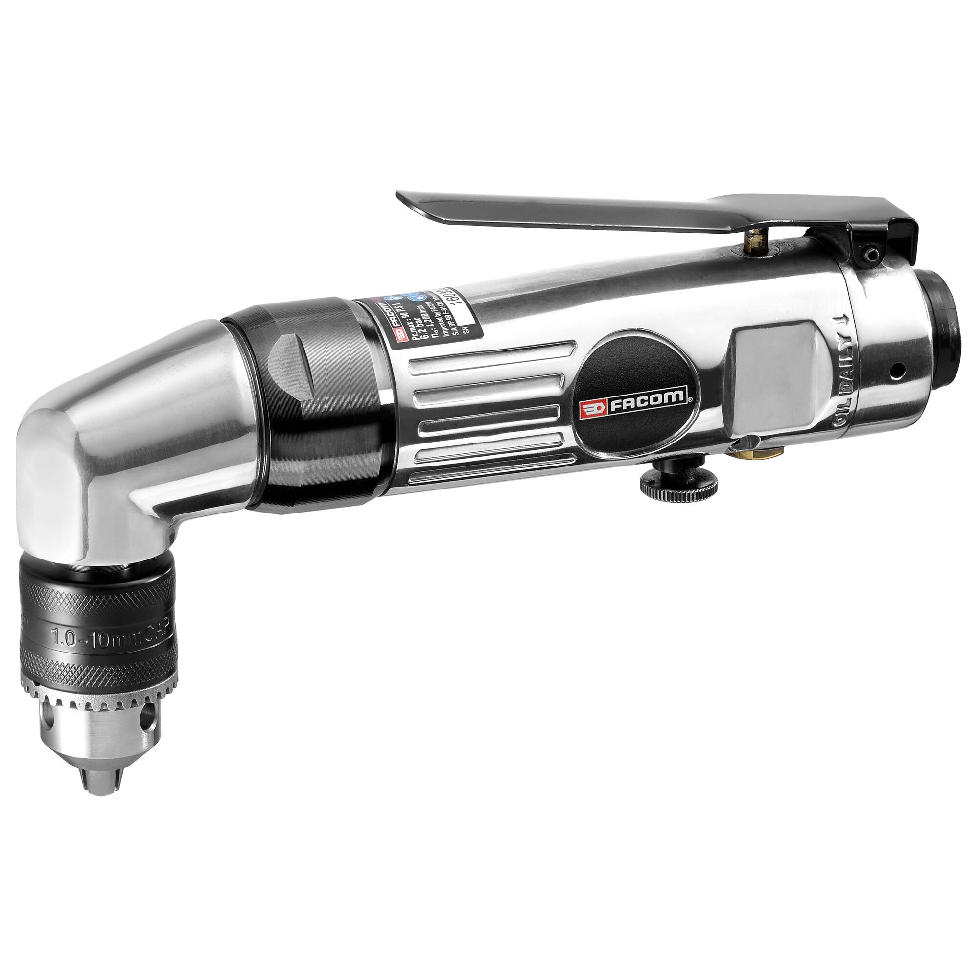 Central pneumatic reversible online air drill